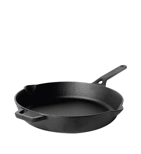 MEYER Pre-Seasoned Cast Iron Open Skillet 48122C Black. 100% оригинал