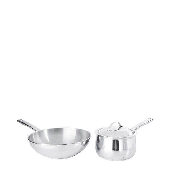 MEYER 3-Piece Bella Cookware Set 75396T Silver. 100% оригинал