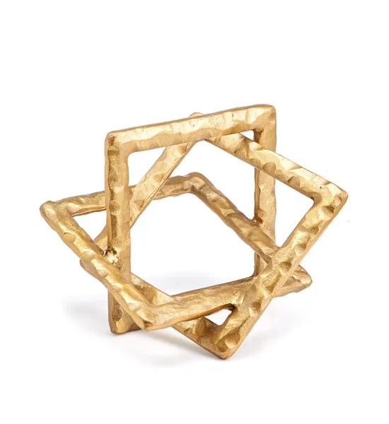 CENTRAL HOME Table Square ALU GO 29 X 27 X 18 Cm. Gold. 100% оригинал