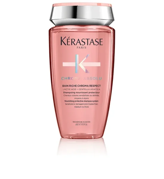 KERASTASE Chroma Absolu Shampoo Bain Riche Chroma Respec For Colored And Thick Hair 250 mL. 100% оригинал