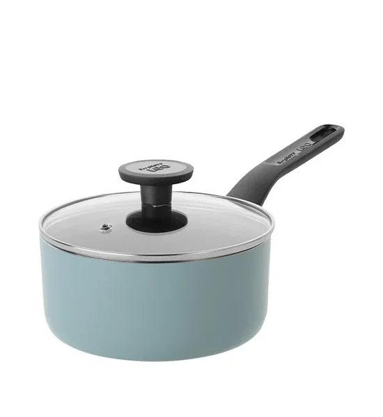 BERGHOFF Leo Covered saucepan 18 cm Slate 3950372. 100% оригинал