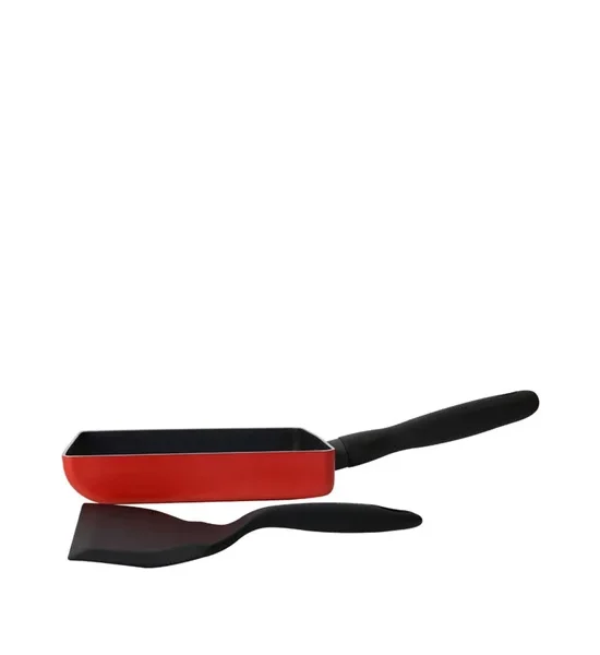 MEYER Egg Roll Pan With Silicone Spatula 18 CM 11258CE12 Red. 100% оригинал