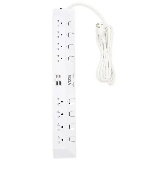 VOX Power Strip STUDIO 8 Switch 8 Outlet 2USB+2Type-C (1PD20W) 3M F5ST3DO018831 White. 100% оригинал