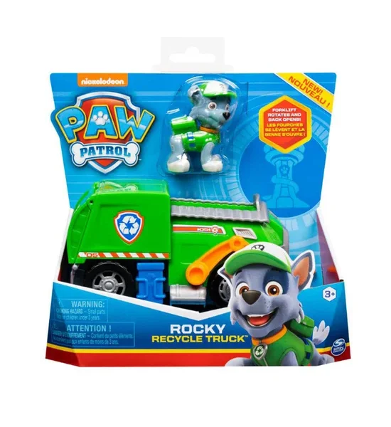 PAW PATROL Basic Vehicles - Rocky Collection SM12016775RO00 Green Size 20 x 9 x 19 CM. 100% оригинал