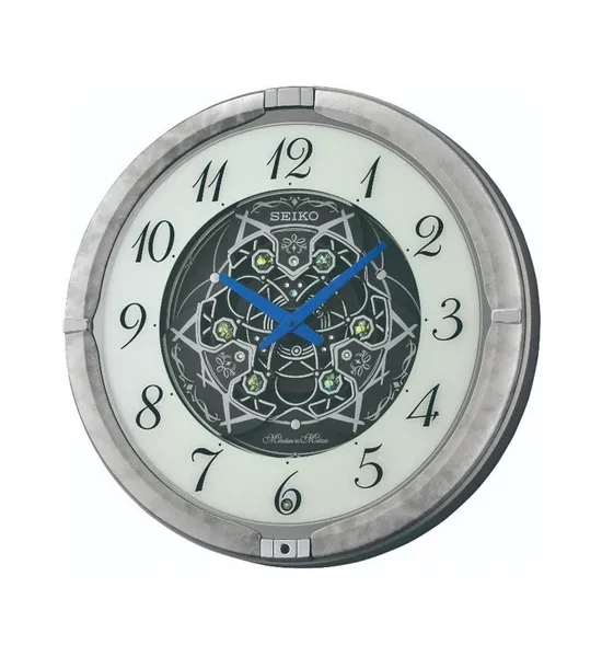 SEIKO CLOCK Melody Clocks Model QXM397S Grey. 100% оригинал