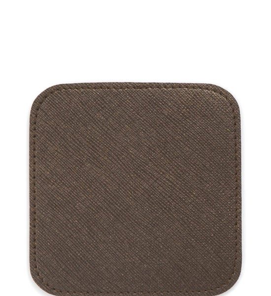 CENTRAL HOME แผ่นรองแก้วหนังMATALIC BN 10X1. 100% оригинал