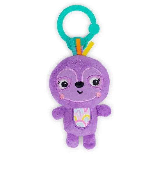 BRIGHT STARTS Jingle Joy Reach & Rattle Toy Sloth FGBS12950. 100% оригинал