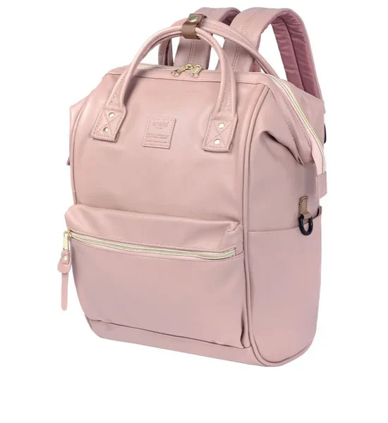 ANELLO Backpack Unisex RETRO Size Regular Pink. 100% оригинал