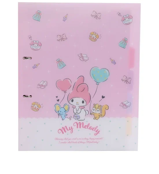 SANRIO A4 2-Hole File Folder My Melody Pink. 100% оригинал