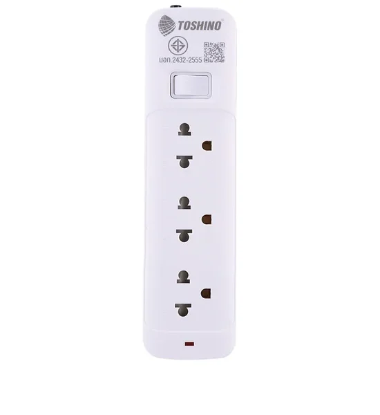 TOSHINO Powerstrip SO 3 Sockets 5 m. White. 100% оригинал