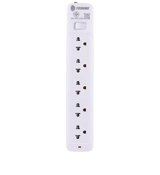 TOSHINO Powerstrip SO 5 Sockets 3 m. White. 100% оригинал