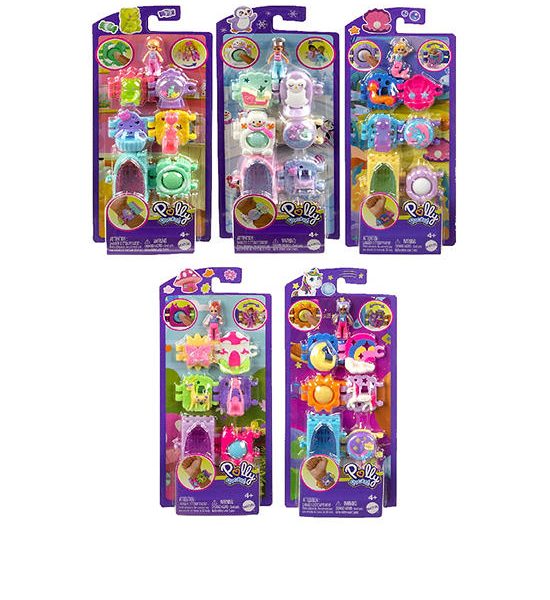 POLLY POCKET Bracelet Toy Treasures Random Pattern Multi-Color. 100% оригинал