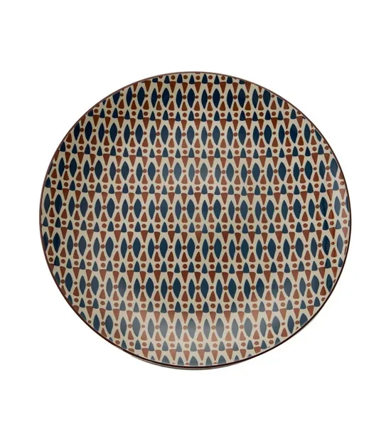 CENTRAL HOME Plate Tawny Size 10.5 Inch Multi-Color. 100% оригинал