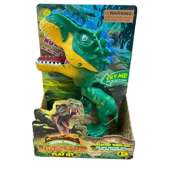 DINO MIGHT Figure Dinosaur Jurassic Grabber W Light&Sound. 100% оригинал