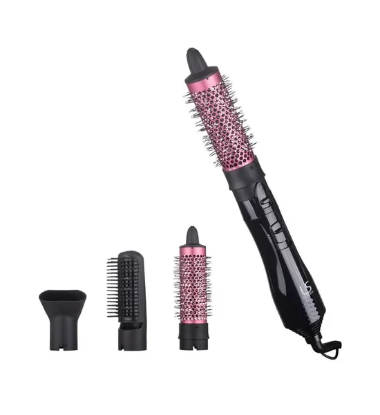 LESASHA Hair Styling Comb Ultra Hine Volume Black/Pink. 100% оригинал