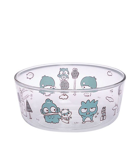 SANRIO Glass Bowl Mix Characters Multi-Color. 100% оригинал