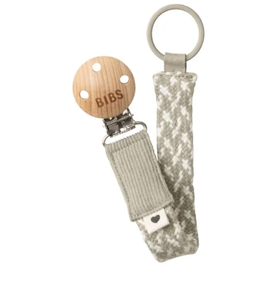 BIBS Pacifier Clip Braided. 100% оригинал
