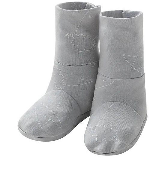 Baa Baa Sheepz Infant Booties Sheepz Print Grey. 100% оригинал