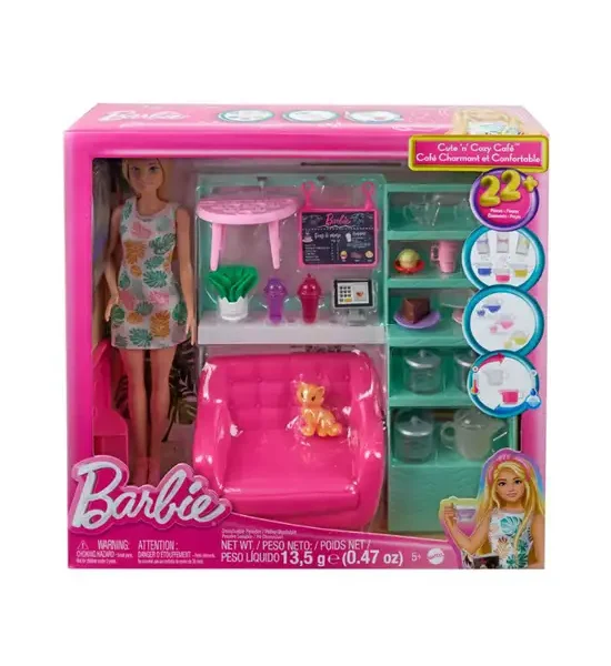 BARBIE Wellness Time For Tea Playset with Doll. 100% оригинал