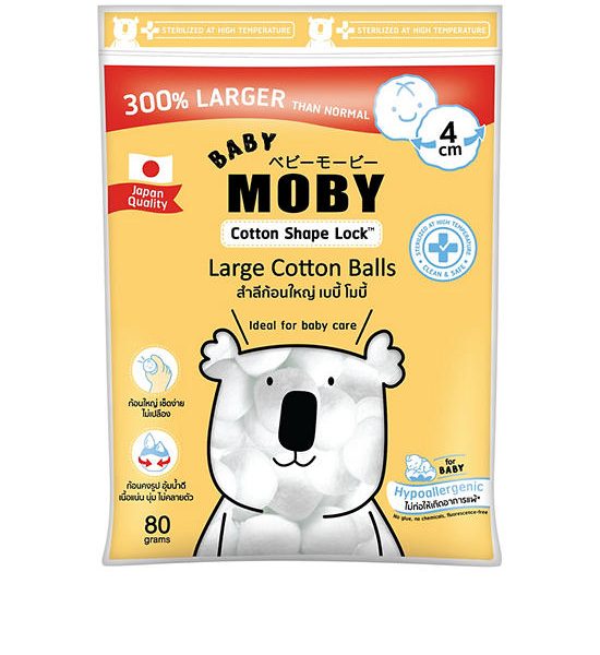 BABY MOBY Cotton Balls Big. 100% оригинал