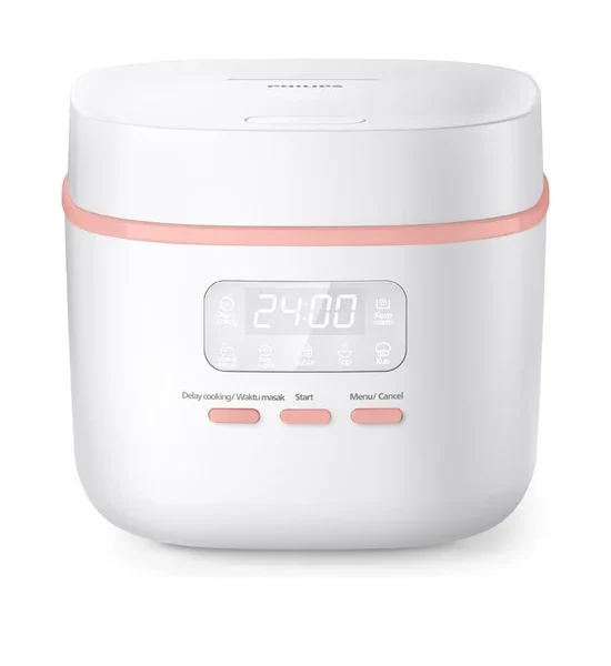 PHILIPS Rice Cooker Digital (360W, 0.54L, White) HD3064/35. 100% оригинал