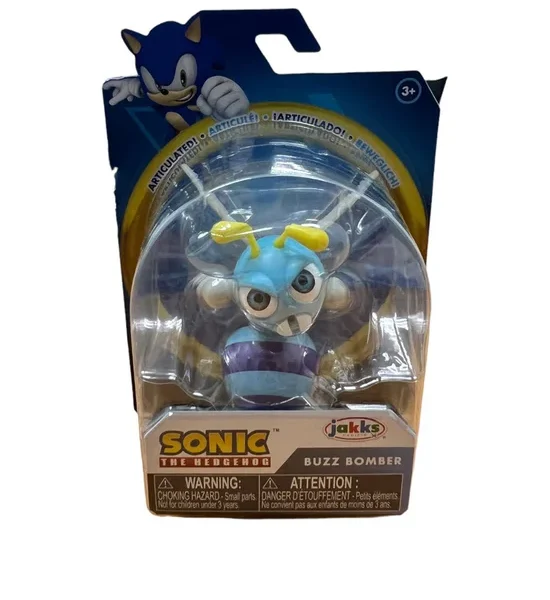 SONIC THE HEDGEHOG Minifigure Buzz Bomber 2.5 in Blue. 100% оригинал