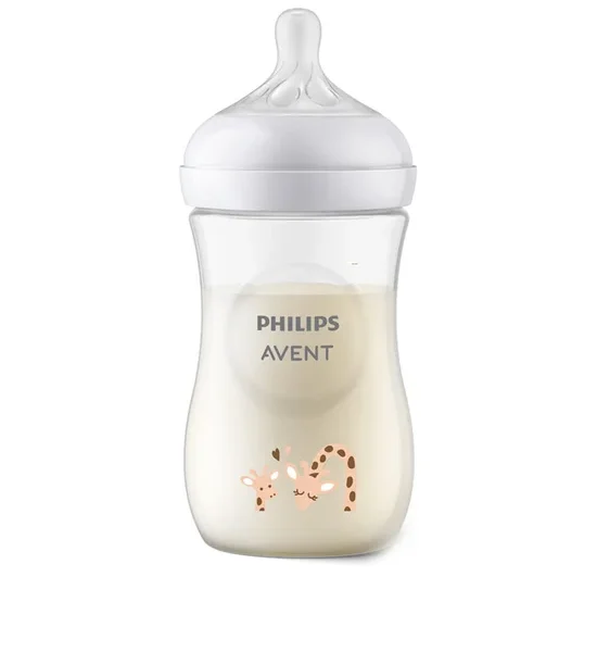 Philips Avent Natural Response Bottle 9 Oz. Giraffe Pattern SCY903/66. 100% оригинал