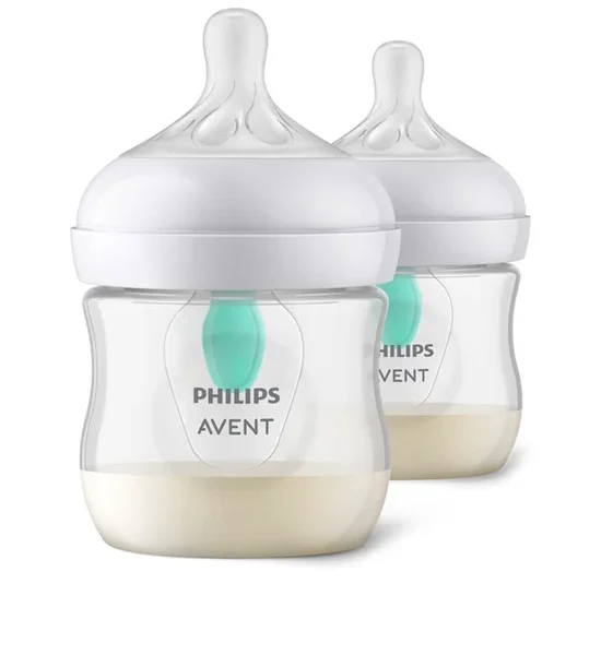 Philips Avent Natural Response Bottle with AirFree? vent 4 Oz. ( 2 Pack) SCF670/02. 100% оригинал
