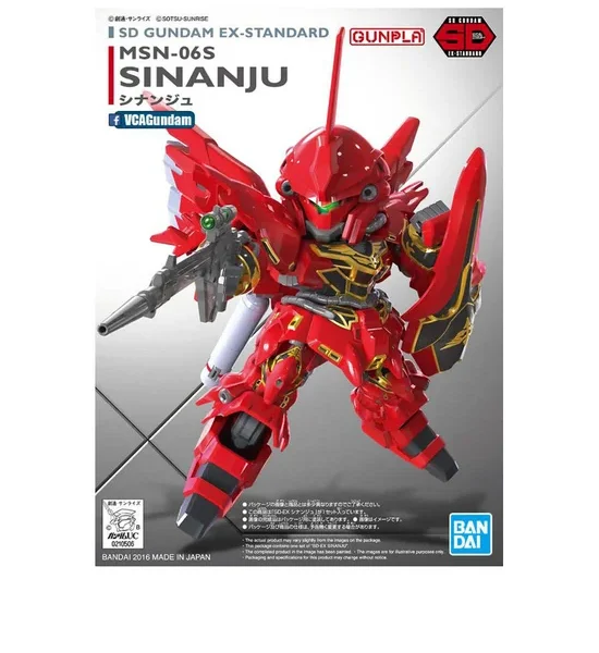 Bandai Figure SD Gundam EX Standard Sinanju Multi-Color. 100% оригинал