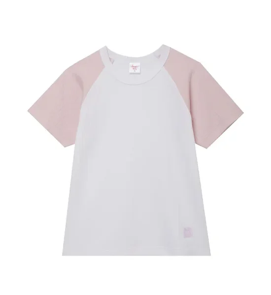 Angel Baby Girl Toddler Pyjamas T-shirt Short Sleeves Modal Fabric Pink. 100% оригинал