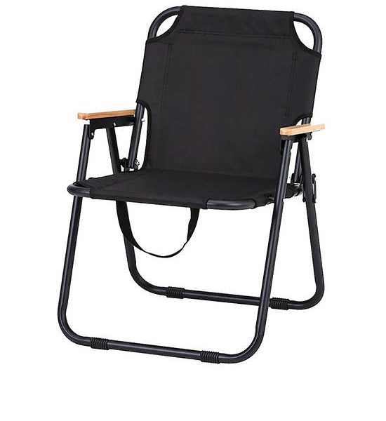 MUJI Aluminium Folding Chair (W61 x D62 x H73 cm) Black. 100% оригинал