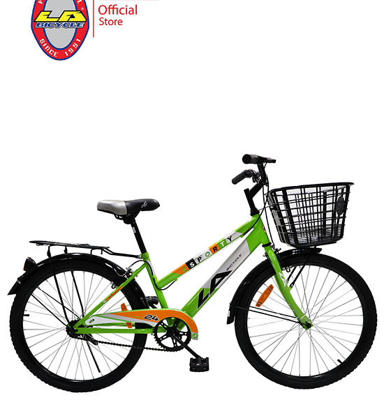 LA BICYCLE E-SPORTY 24" GREEN. 100% оригинал