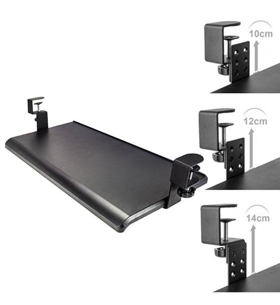 AIDATA Black Desk Clamp Adjustable Keyboard Tray KB-3010. 100% оригинал