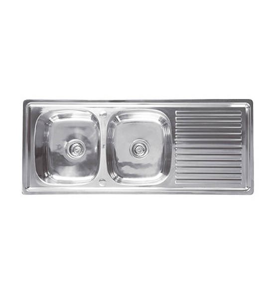 TEKA LINEA S/Steel Inset Sink 2 Bowls 1 Drainer  VIVA 120 2B 1D. 100% оригинал