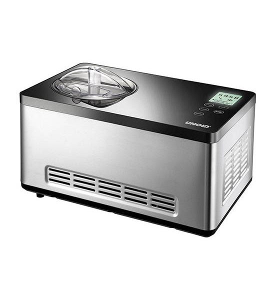 UNOLD Ice Cream Maker GUSTO 48845 Silver, Black. 100% оригинал