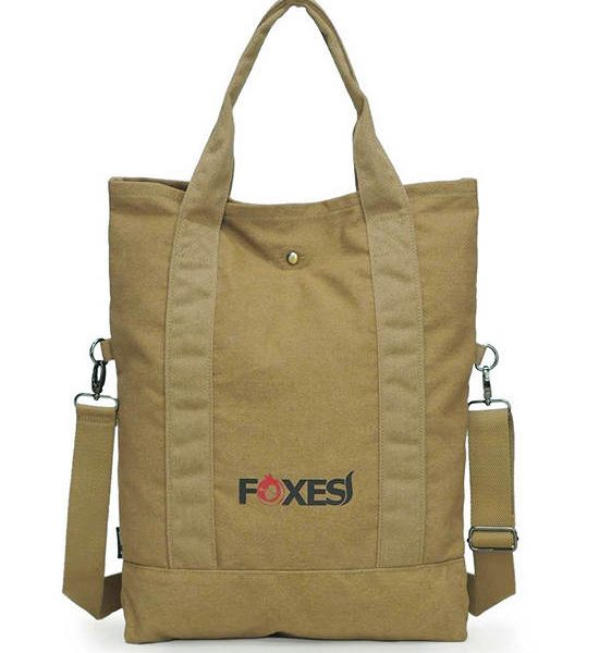 FOUVOR Canvas Shoulder Bag Hand Bag Model. TB3304 - Brown. 100% оригинал