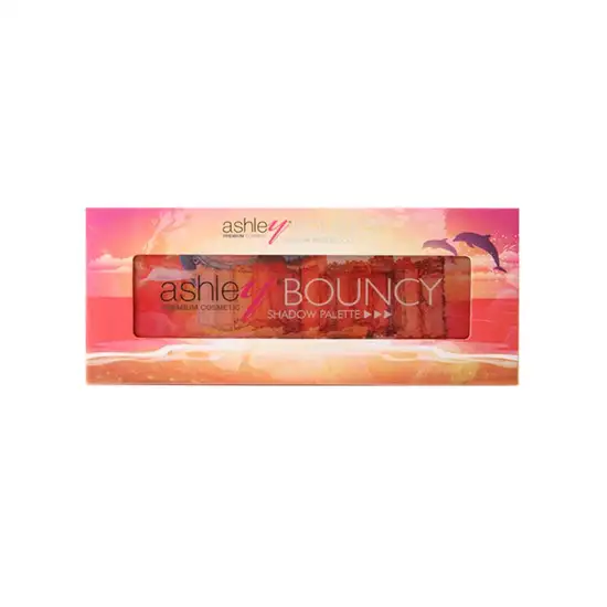 ASHLEY 12 Colors Bouncy Eyeshadow 14.1g. 100% оригинал