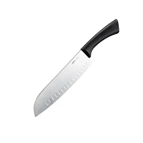 GEFU Santoku Knife SENSO model.13890 Silver, Black. 100% оригинал