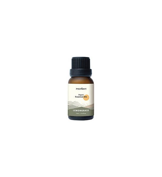 Phutawan Essential Oil Organic Lemongrass 15ml. 100% оригинал