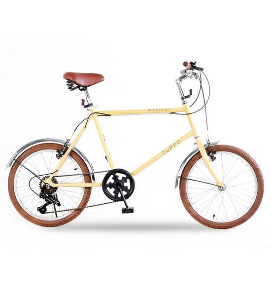 TURBO BICYCLE BEIGE VINTAGE BIKE 20" METRO. 100% оригинал