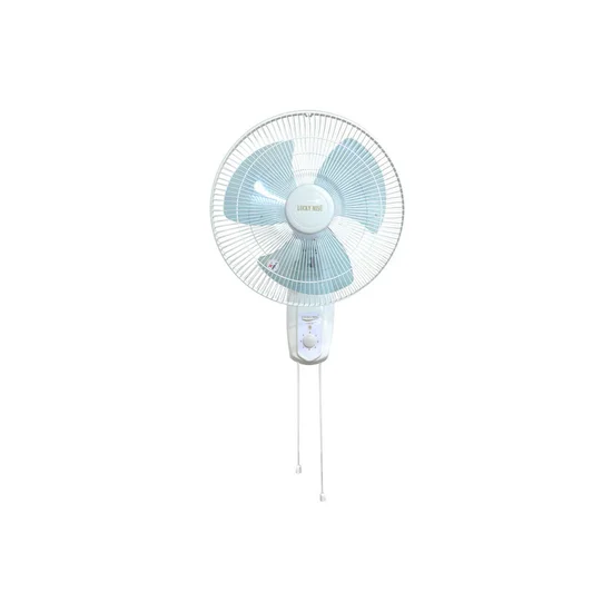 LUCKY MISU LUCKY MISU WHITE 2 ROPE WITH ROTARY SWITCH WALL FAN 16". 100% оригинал