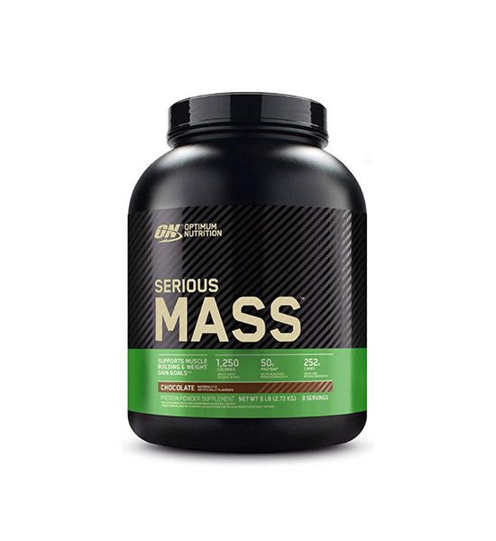 OPTIMUM NUTRITION Serious Mass  Weight Gainer Whey Protein 6 lb - Chocolate. 100% оригинал