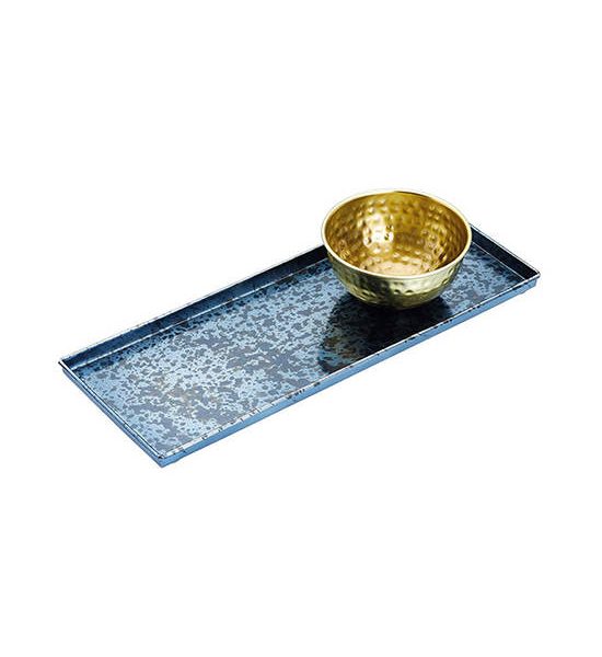 ARTESA Sering Platter Set w/Brass Bowl model.ARTBLUPLAT. 100% оригинал