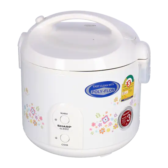 SHARP Mixed Color Rice Cooker KS-R19ST Size 1.8 Liter. 100% оригинал