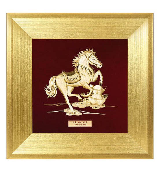 PRIMA Gold Frame The  Horse of Wealth 704S0478-04. 100% оригинал