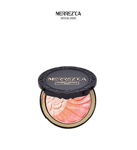 MERREZCA Mineral Pearls Blush OR102#Sexy Cheek. 100% оригинал