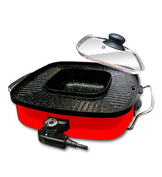 SONAR Red Electric Pan 2 in 1 SF-M51. 100% оригинал