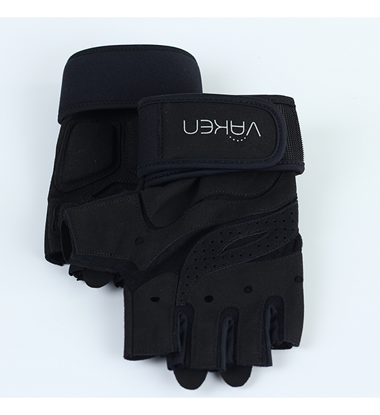 VAKEN Fitness Gloves Black/Black Size L. 100% оригинал