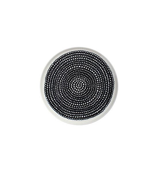 MARIMEKKO Black Siirtolapuutarha plate 20cm. 100% оригинал