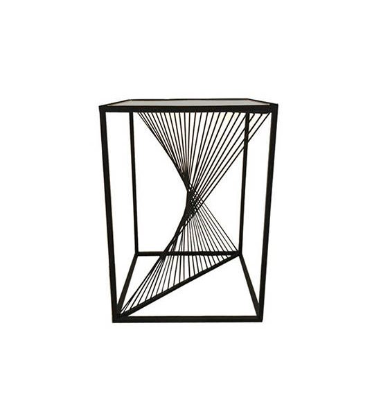 RINA HEY Black Side Table WILLA/40. 100% оригинал